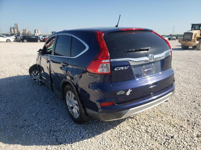 Photo 3 from auction – 2016 HONDA CR-V EX with VIN 2HKRM3H56GH570322