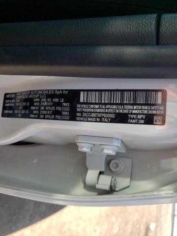 Photo 10 from auction – 2015 JEEP RENEGADE L with VIN ZACCJBBTXFPB20002