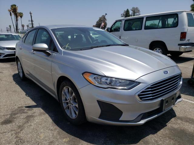 FORD FUSION SE 2020 with VIN 3FA6P0HD1LR150836 - Photo from auction