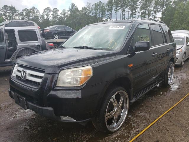 Photo 2 from auction – 2007 HONDA PILOT EXL with VIN 2HKYF18547H530301
