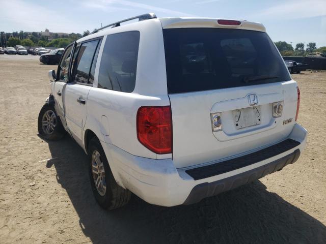Photo 3 from auction – 2005 HONDA PILOT EXL with VIN 2HKYF18615H567912