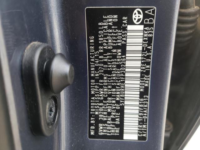 Photo 10 from auction – 2015 TOYOTA COROLLA L with VIN 5YFBURHE1FP302364
