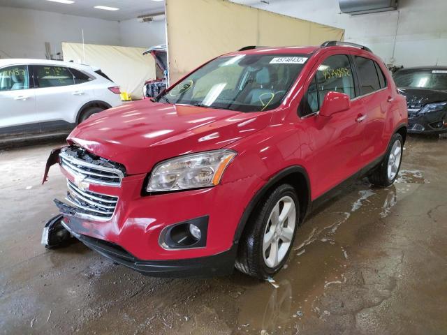 Photo 2 from auction – 2015 CHEVROLET TRAX LTZ with VIN KL7CJNSB3FB073010