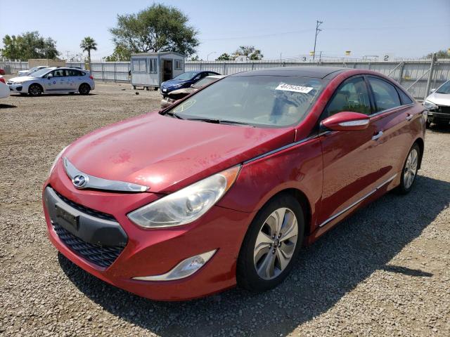 Photo 2 from auction – 2013 HYUNDAI SONATA HYB with VIN KMHEC4A46DA070751