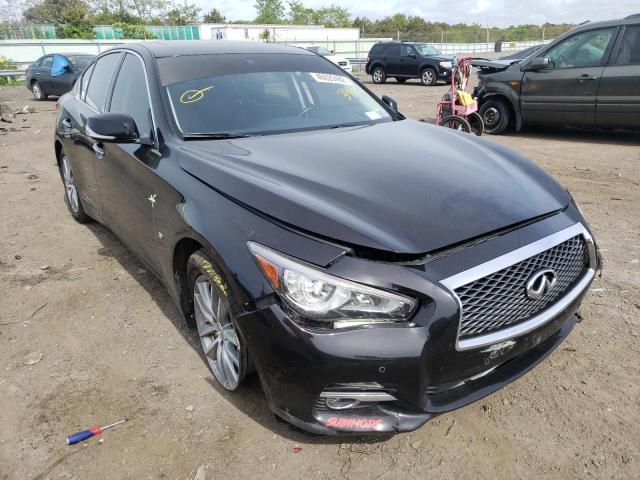 INFINITI Q50 BASE 2015 with VIN JN1BV7AR8FM391094 - Photo from auction