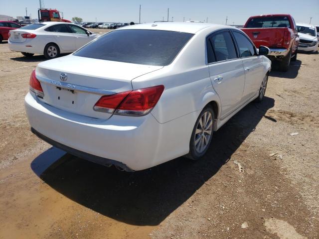 Photo 4 from auction – 2011 TOYOTA AVALON BAS with VIN 4T1BK3DB6BU400779