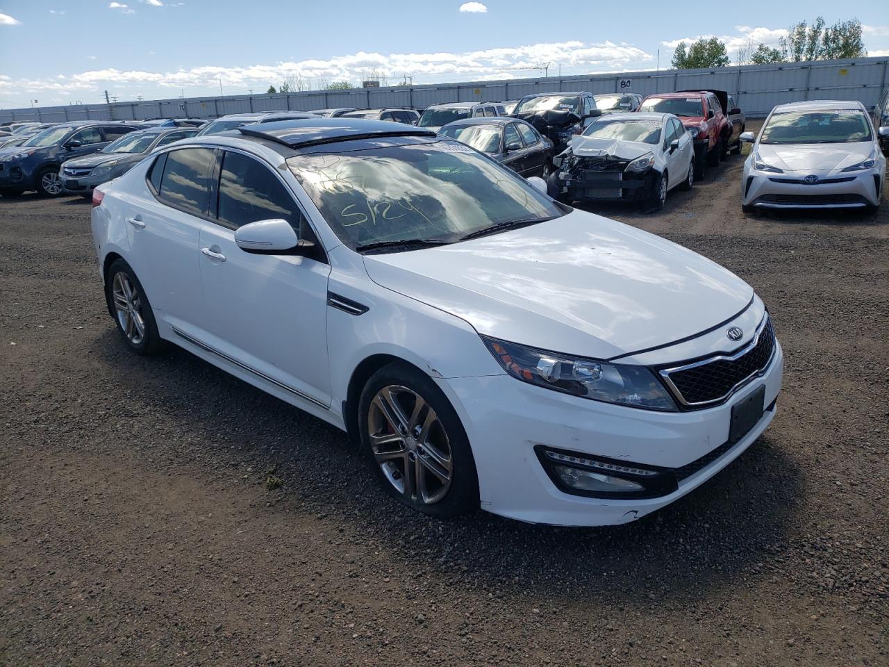 Photo 1 from auction – 2013 KIA OPTIMA SX with VIN 5XXGR4A6XDG110699