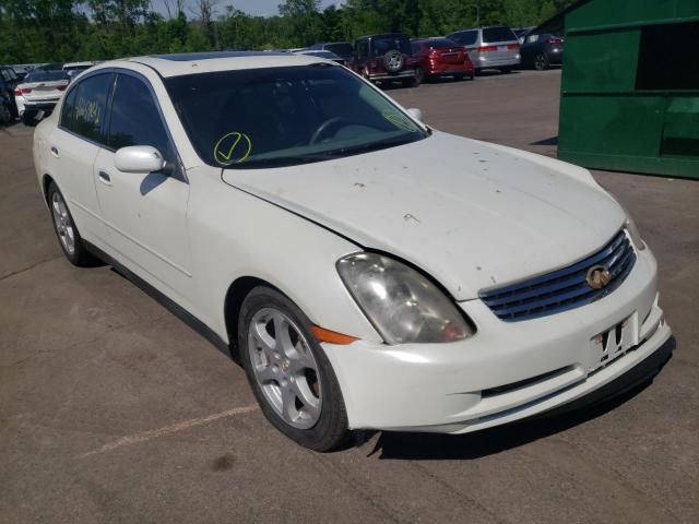 INFINITI G35 2003 with VIN JNKCV51E83M302668 - Photo from auction