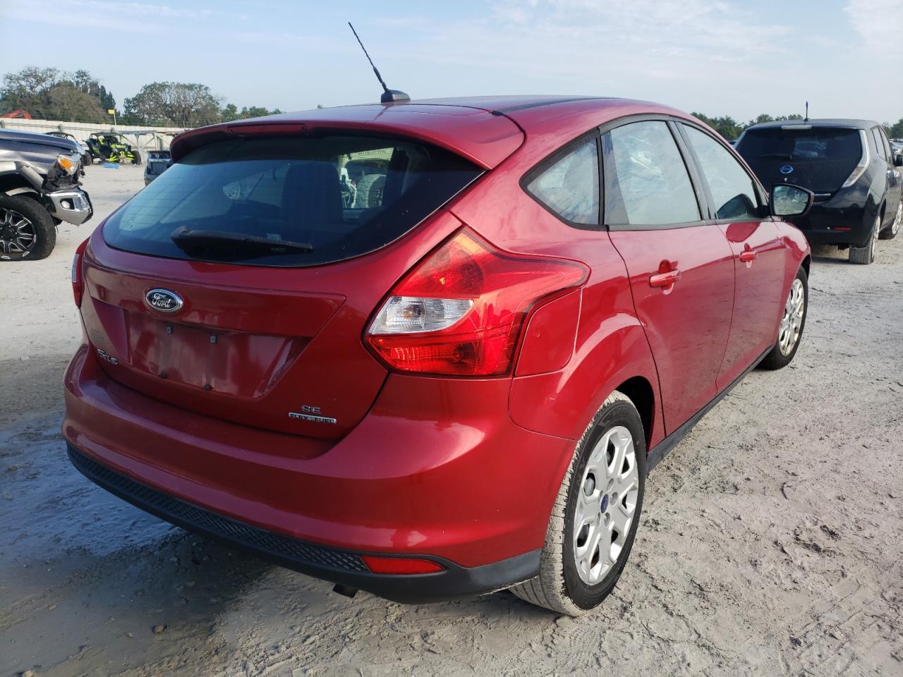 Photo 4 from auction – 2012 FORD FOCUS SE with VIN 1FAHP3K23CL413764
