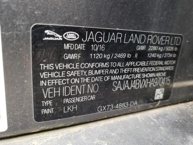 Photo 10 from auction – 2017 JAGUAR XE PREMIUM with VIN SAJAJ4BVXHA970415