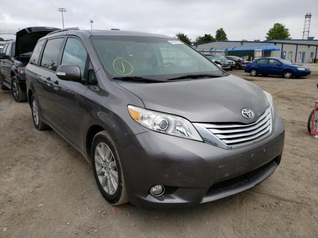 TOYOTA SIENNA XLE 2013 with VIN 5TDDK3DC6DS059283 - Photo from auction