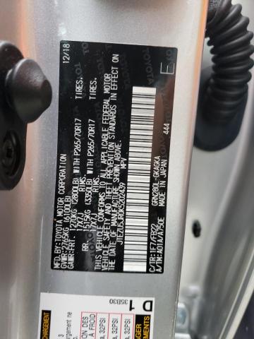 Photo 10 from auction – 2019 TOYOTA 4RUNNER SR with VIN JTEZU5JR0K5202439
