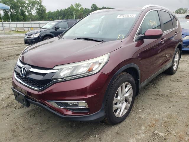 Photo 2 from auction – 2015 HONDA CR-V EXL with VIN 2HKRM3H75FH508250