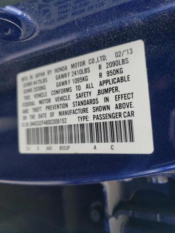 Zdjęcie 10 z aukcji – 2013 ACURA TSX z VIN JH4CU2F48DC009152
