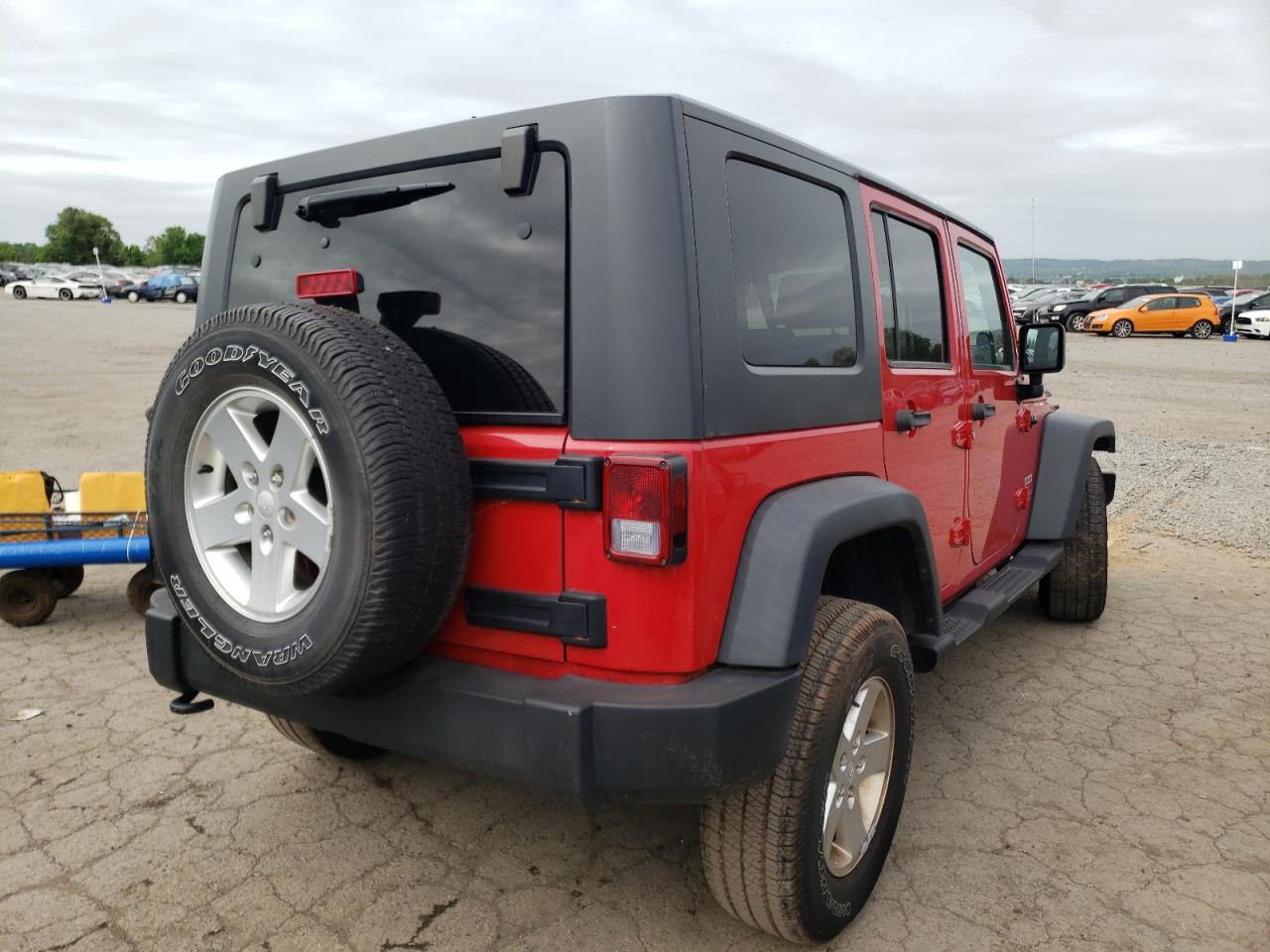 Photo 4 from auction – 2010 JEEP WRANGLER U with VIN 1J4BA3H11AL196299