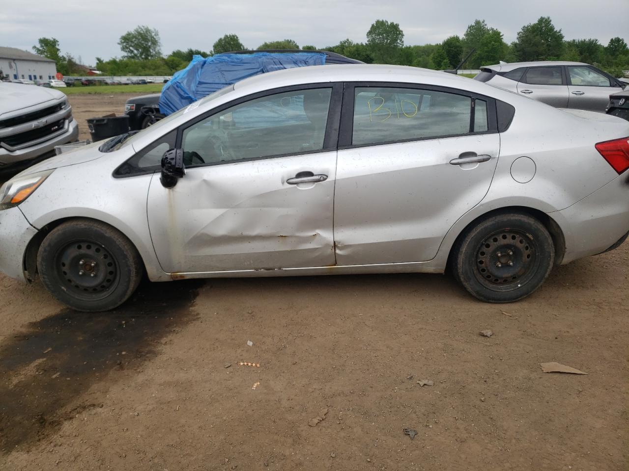 Photo 9 from auction – 2012 KIA RIO LX with VIN KNADM4A34C6047729
