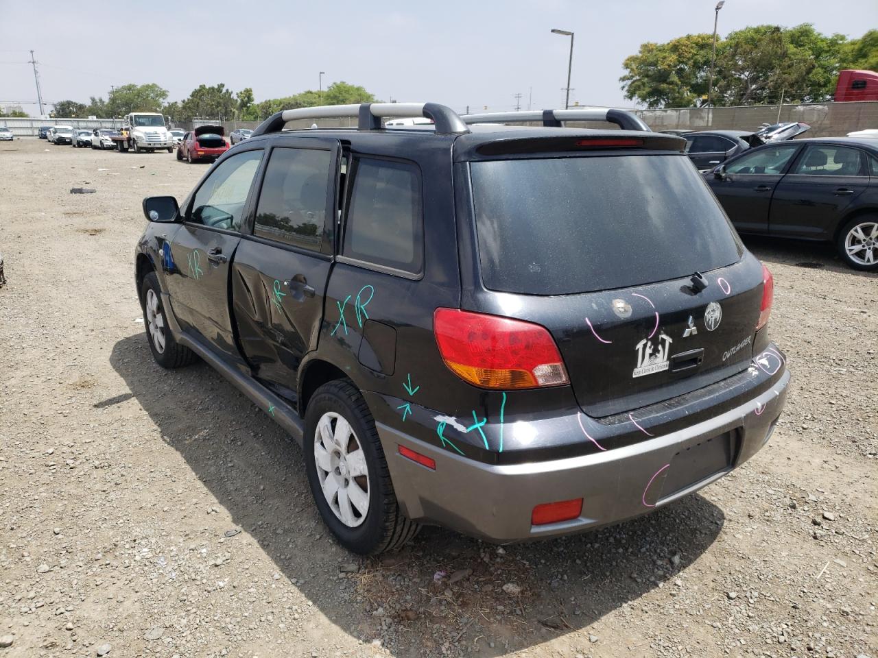 Photo 15 from auction – 2004 MITSUBISHI OUTLANDER with VIN JA4LX31F64U038208