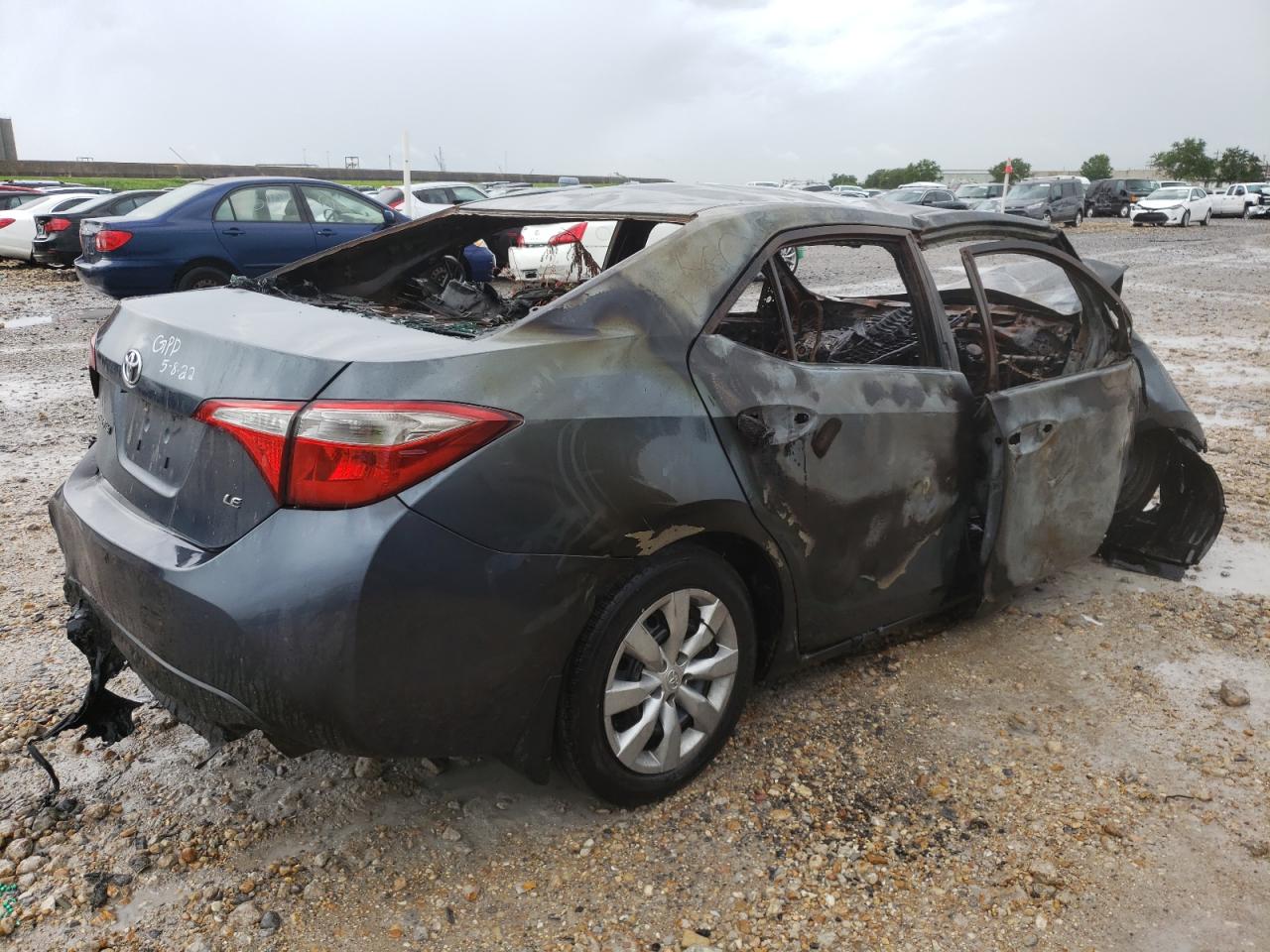 Photo 4 from auction – 2015 TOYOTA COROLLA L with VIN 5YFBURHE3FP225674
