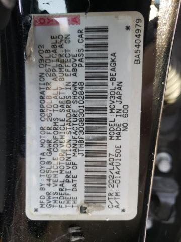 Photo 10 from auction – 2003 LEXUS ES 300 with VIN JTHBF30G830102848