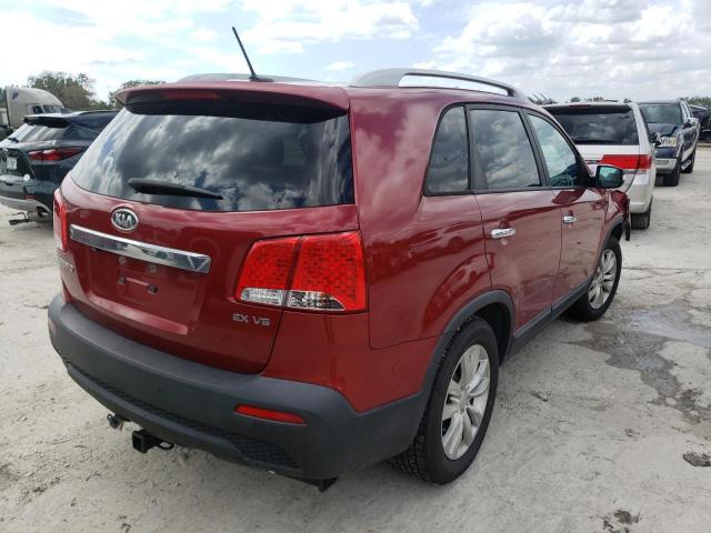 Photo 4 from auction – 2011 KIA SORENTO EX with VIN 5XYKUDA28BG020045