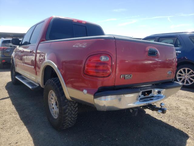 Photo 3 from auction – 2001 FORD F150 SUPER with VIN 1FTRW08L21KE34818