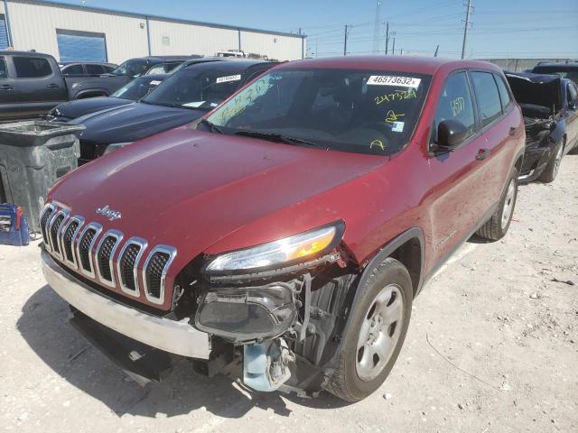 Photo 2 from auction – 2014 JEEP CHEROKEE S with VIN 1C4PJLAB7EW247324