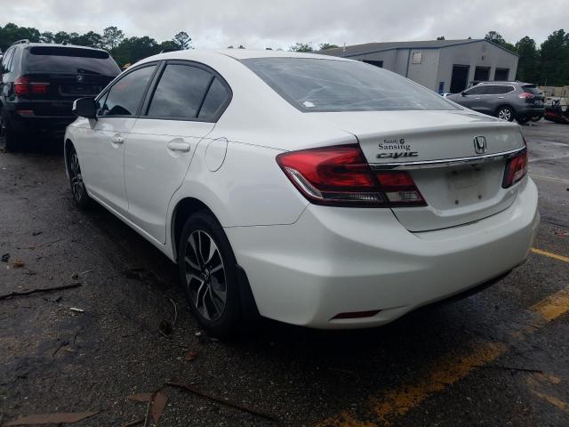 Photo 3 from auction – 2013 HONDA CIVIC EXL with VIN 19XFB2F90DE003290