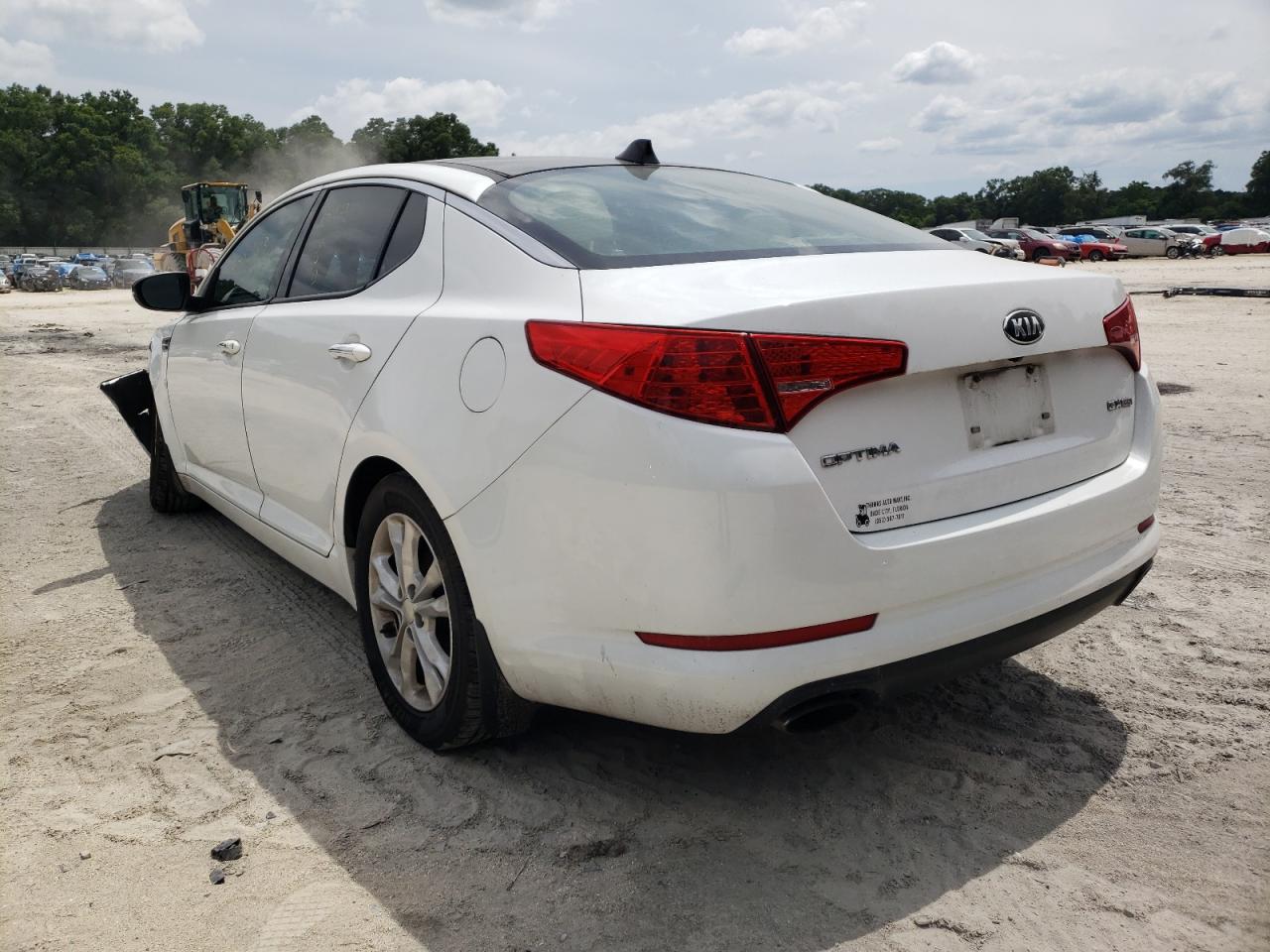 Photo 3 from auction – 2013 KIA OPTIMA EX with VIN 5XXGN4A79DG117938