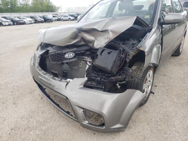 Photo 9 from auction – 2011 KIA RIO BASE with VIN KNADH4A34B6925453