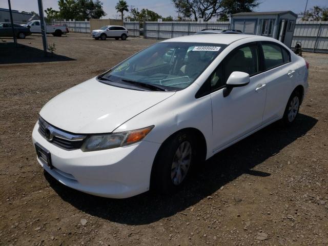 Photo 2 from auction – 2012 HONDA CIVIC LX with VIN JHMFB2F56CS004273