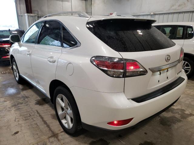 Photo 3 from auction – 2013 LEXUS RX 350 BAS with VIN 2T2BK1BA0DC160773
