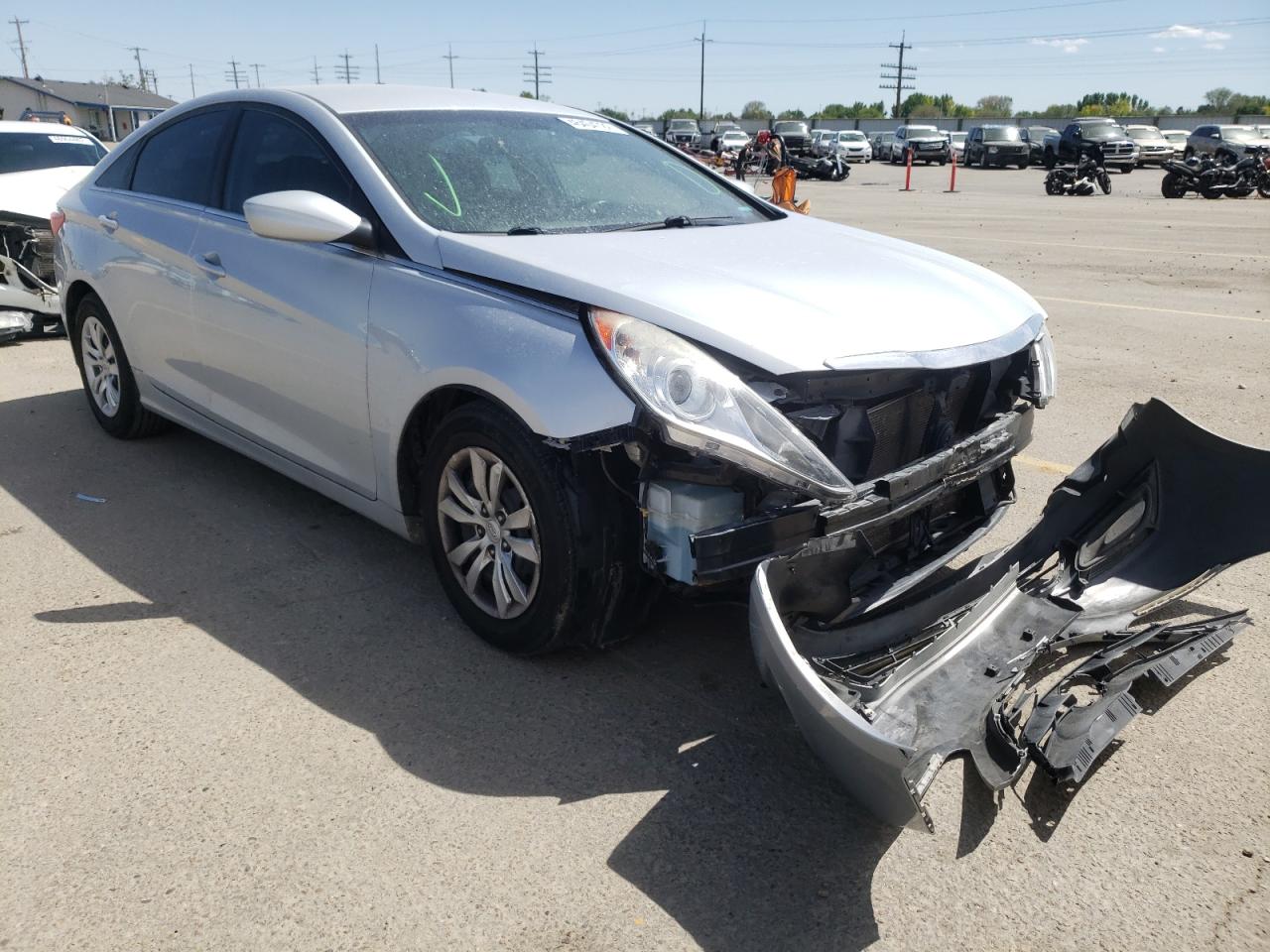 HYUNDAI SONATA GLS 2011 with VIN 5NPEB4AC6BH050293 - Photo from auction