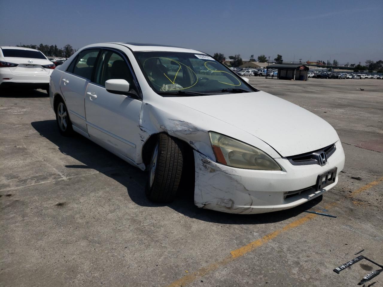 HONDA ACCORD EX 2003 with VIN JHMCM56753C072686 - Photo from auction