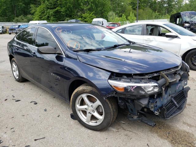 CHEVROLET MALIBU LS 2017 with VIN 1G1ZB5ST0HF166106 - Photo from auction