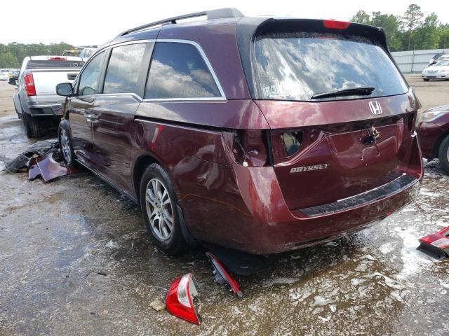 Photo 3 from auction – 2011 HONDA ODYSSEY EX with VIN 5FNRL5H63BB021627