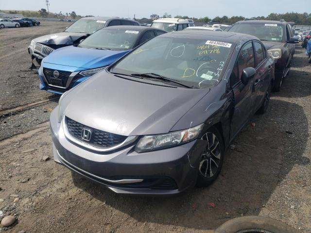 Photo 2 from auction – 2014 HONDA CIVIC EX with VIN 19XFB2F87EE011718