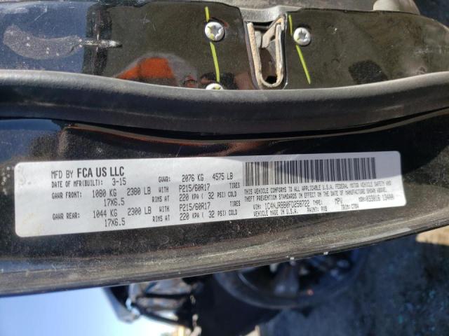 Photo 10 from auction – 2015 JEEP PATRIOT SP with VIN 1C4NJRBB0FD258722