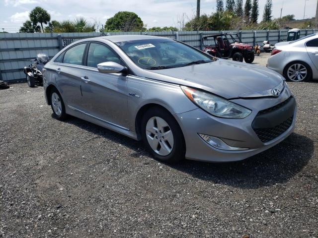 HYUNDAI SONATA HYB 2012 with VIN KMHEC4A46CA030572 - Photo from auction