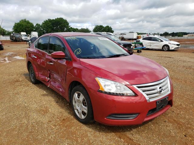 NISSAN SENTRA S 2014 with VIN 3N1AB7AP1EL634806 - Photo from auction