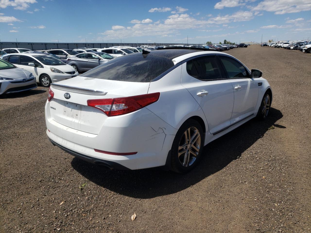 Photo 4 from auction – 2013 KIA OPTIMA SX with VIN 5XXGR4A6XDG110699