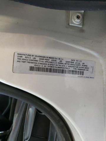 Photo 10 from auction – 2011 VOLKSWAGEN JETTA with VIN 3VWDX7AJ8BM367917