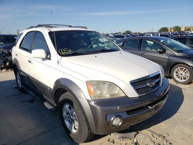 KIA SORENTO EX 2005 with VIN KNDJD733855498479 - Photo from auction