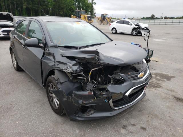 CHEVROLET SONIC LT 2017 with VIN 1G1JD5SH9H4122572 - Photo from auction