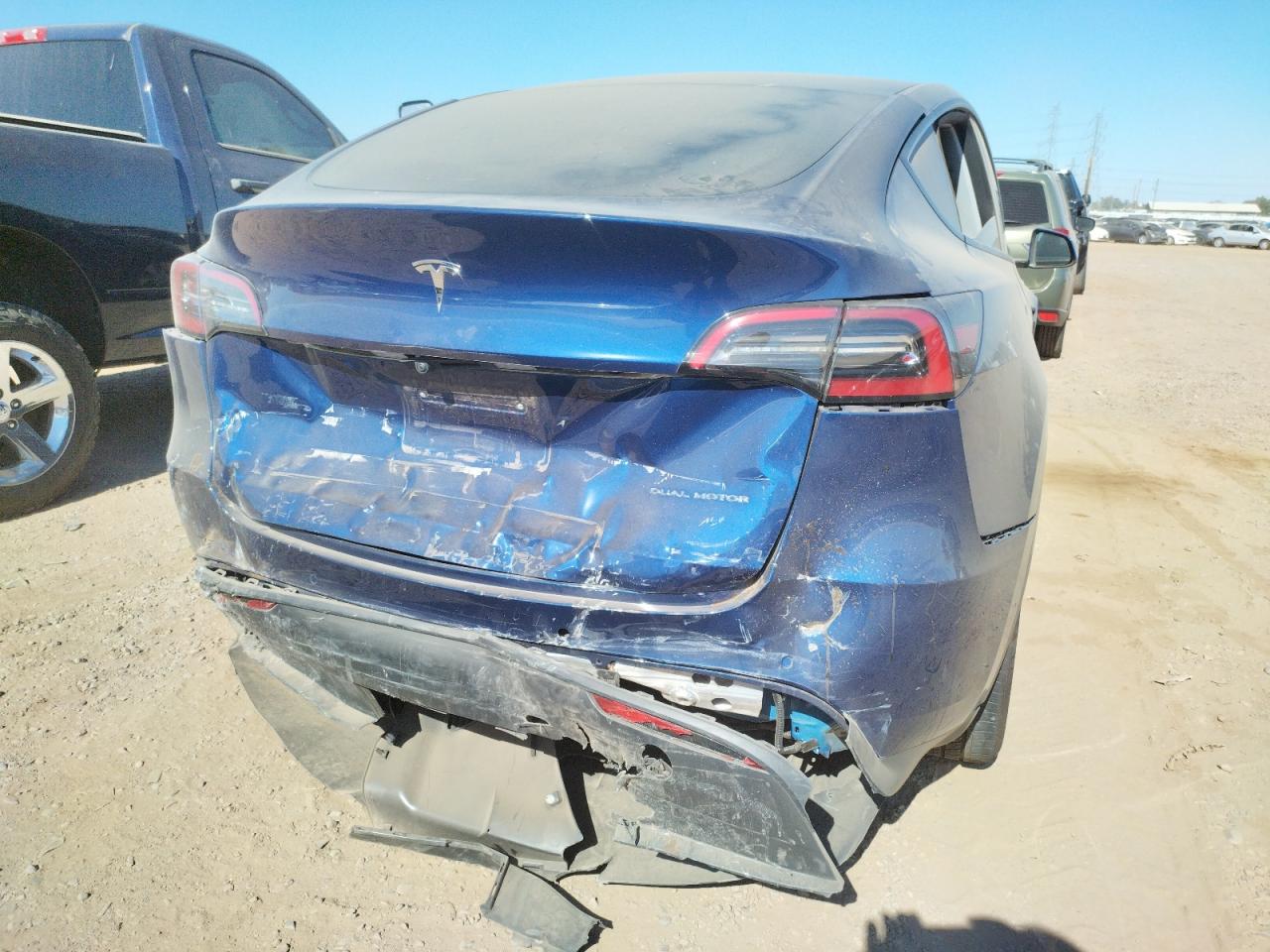 Photo 9 from auction – 2022 TESLA MODEL Y with VIN 7SAYGDEE5NF344882