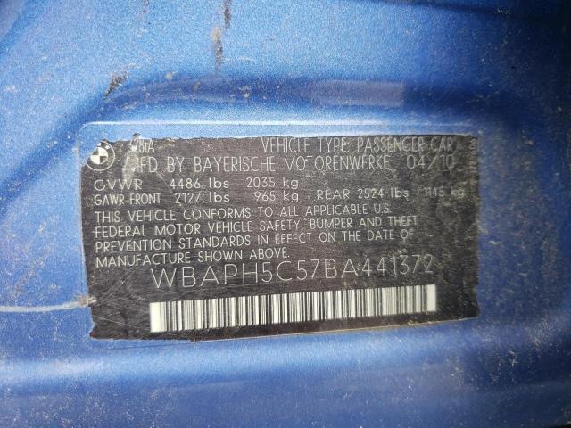 Photo 10 from auction – 2011 BMW 328 I SULE with VIN WBAPH5C57BA441372