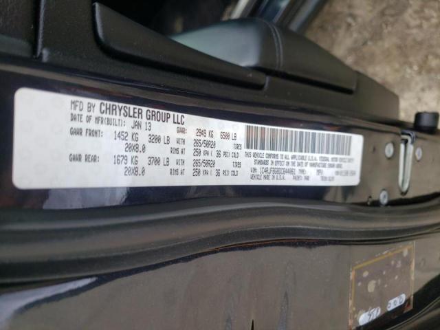 Photo 10 from auction – 2013 JEEP GRAND CHER with VIN 1C4RJFBG8DC644061