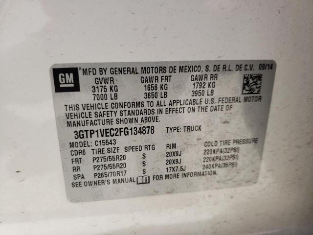 Photo 10 from auction – 2015 GMC SIERRA C15 with VIN 3GTP1VEC2FG134878