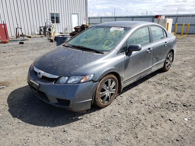 Photo 2 from auction – 2009 HONDA CIVIC LX with VIN 19XFA16509E048134