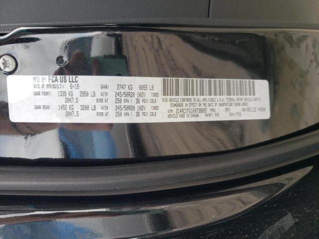 Photo 10 from auction – 2019 CHRYSLER PACIFICA T with VIN 2C4RC1FG1KR738097