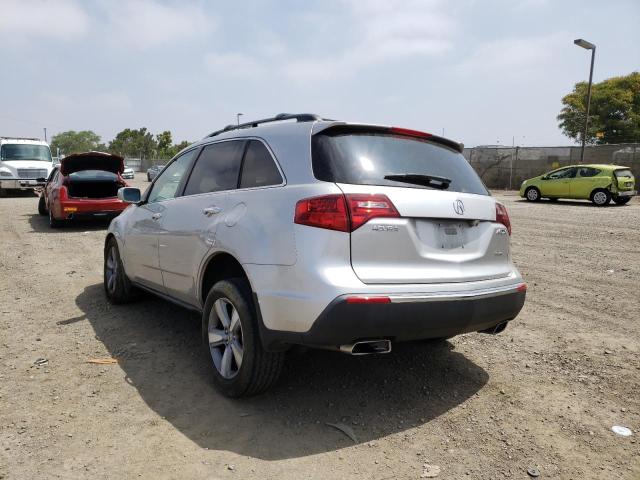 Photo 3 from auction – 2012 ACURA MDX TECHNO with VIN 2HNYD2H47CH528459